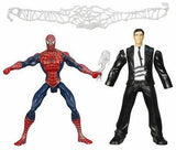 Peter Parker Quick Change to Spider-Man Goblin stopping Web Spider-Man 3 Action Figure Slightly Damaged Package