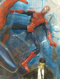 Peter Parker Quick Change to Spider-Man Goblin stopping Web Spider-Man 3 Action Figure Slightly Damaged Package