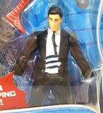 Peter Parker Quick Change to Spider-Man Goblin stopping Web Spider-Man 3 Action Figure Slightly Damaged Package