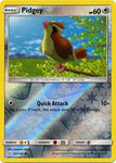 Pidgey 122/181 Common Reverse Holo Foil - Pokemon Card - SM - Team Up