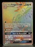 Pokemon Card Alolan Exeggutor GX 118/111 Rainbow Hyper Rare Crimson Invasion SM