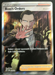 Pokemon Card Boss's Orders 189/192 Full Art Ultra Rare Rebel Clash SWSH - Pokemon Card