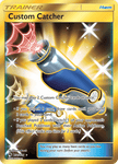 Pokemon Card Custom Catcher 231/214 Gold Secret Hyper Rare Lost Thunder SM- Pokemon Card