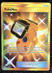 Pokemon Card Pokenav 181/168 Gold Secret Rare Celestial Storm SM