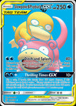 Pokemon Card Slowpoke Psyduck GX 217/236 Full Art Ultra Rare Unified Minds SWSH - Pokemon Card