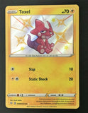 Pokemon Card Toxel SV041/SV122 Shiny Holo Rare Shining Fates SWSH