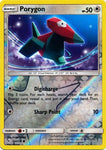 Porygon 154/214 Common Reverse Holo Foil - Pokemon Card - SM - Unbroken Bonds