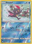 Sneasel 43/236 Common Reverse Holo Foil - Pokemon Card - SM - Cosmic Eclipse