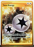 Twin Energy 209/192 Gold Secret Rare - Pokemon Card - SWSH - Rebel Clash