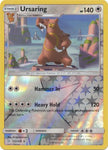 Ursaring 172/236 Rare Reverse Holo Foil - Pokemon Card - SM - Cosmic Eclipse